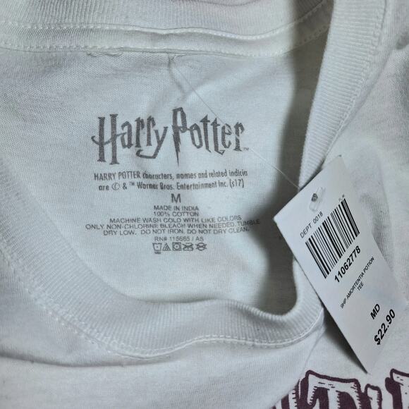 Hot topic NEW Harry Potter Amortentia love potion graphic print tee white M - Picture 4 of 5